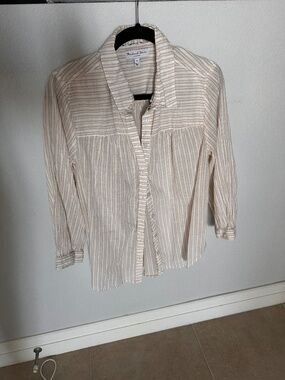 Michael Stars, Ladies Cotton Blouse, Size Medium